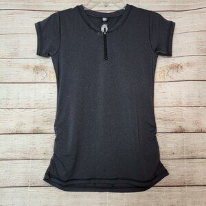 Club Ride Cycling Jersey Shirt Women’s XS Black Pullover Tech Tee Back Pockets